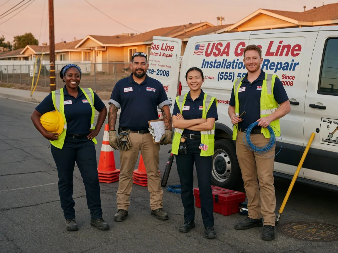 Gas Line Installation company in Staley, NC